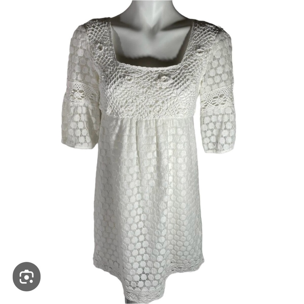 Solitaire white dress